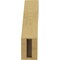 Ekena Millwork 3-inch W x 8-inch D x 12-inch H Stanfield Rough Cedar Woodgrain TimberThane Knee Brace, Primed BRCUR03X08X12STARCPR - alternate 3